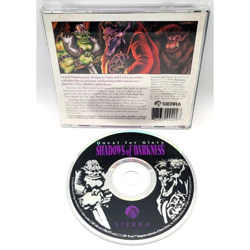 Quest for Glory: Shadows of Darkness (PC, 1995) - Excellent Condition‎